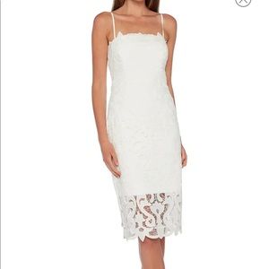 Bardot Lina Lace Sheath Dress - Ivory